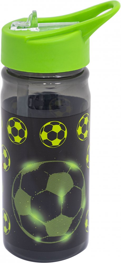 Bidon na wodę Astra Aqua Pure Neo Football, z rurką, 450ml, bez BPA