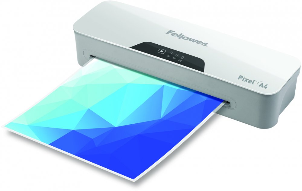 Laminator Fellowes Pixel, A4, biało-szary