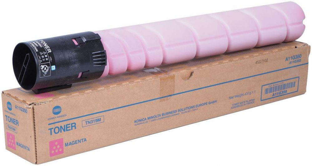 Toner Konica Minolta A11G350 (TN-319M), 26000 stron, magenta (purpurowy)