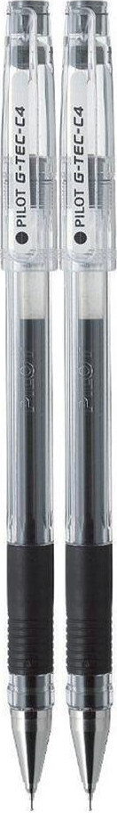 2x Cienkopis Pilot, G-Tec C4, 0.2mm, czarny