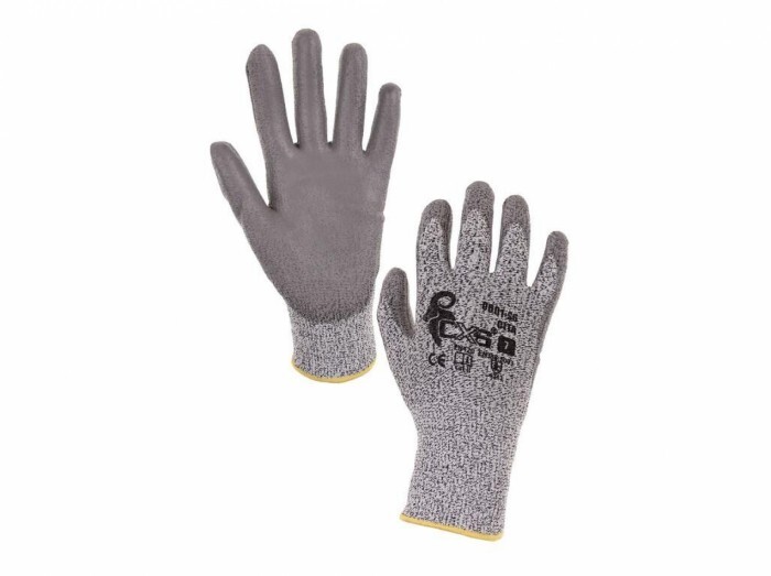 Rękawice antyprzecięciowe Canis Safety CXS CITA, rozmiar 8, szary