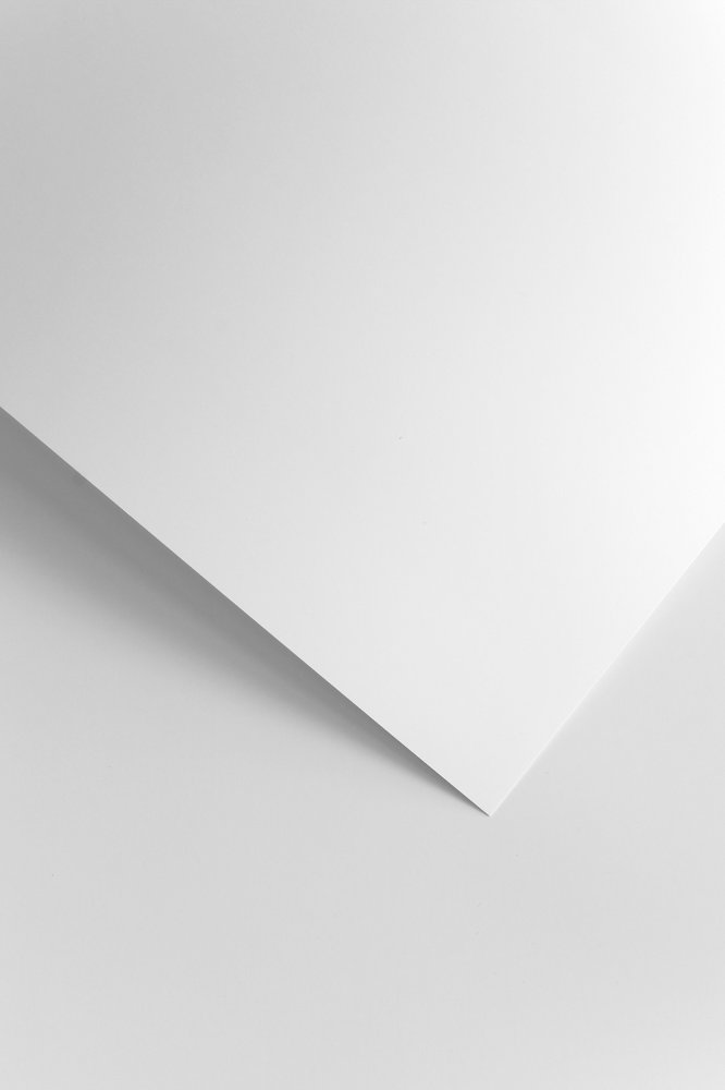 4x Papier ozdobny Galeria Papieru, gładki, A4, 160g/m2, 50 arkuszy, biały
