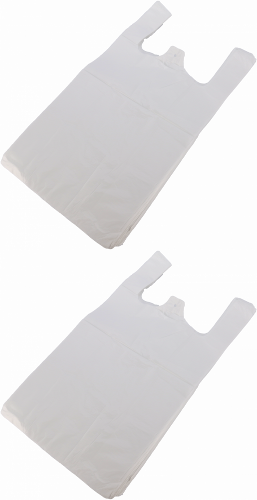 2x Reklamówki plastikowe Sarantis, 18x30cm, 200 sztuk, bezbarwny