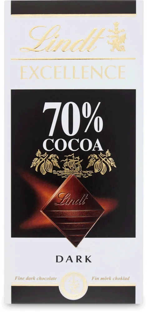 Czekolada gorzka Lindt Excellence, 70% cocoa, 100g