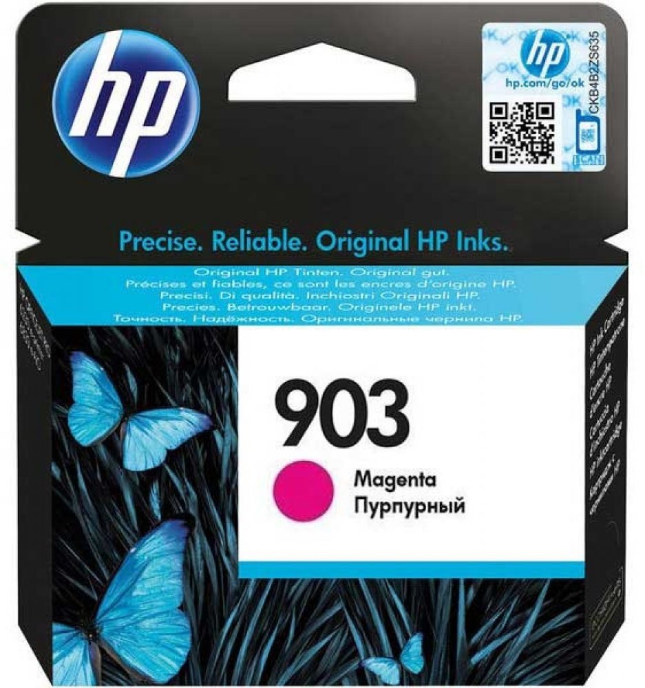 Outlet: USZKODZONE OPAKOWANIE Tusz HP 903 (T6L91AE), 315 stron, 4ml, magenta (purpurowy)