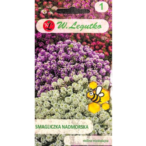 1 pac, Alyssum, mix multicolor - Semințe: Mod de ambalare: 0.5 g