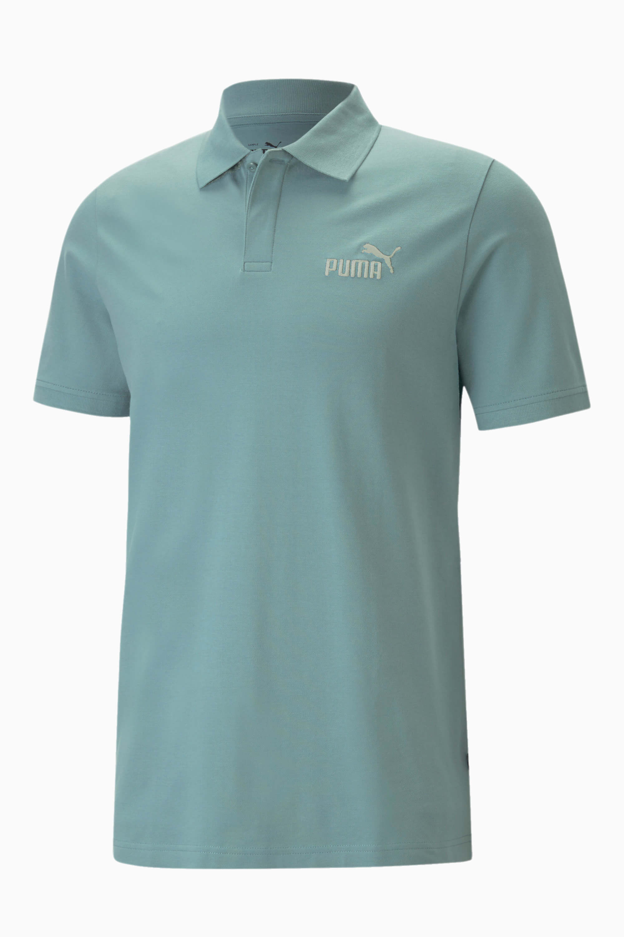 Koszulka Puma Essentials Elevated Polo - Błękitny