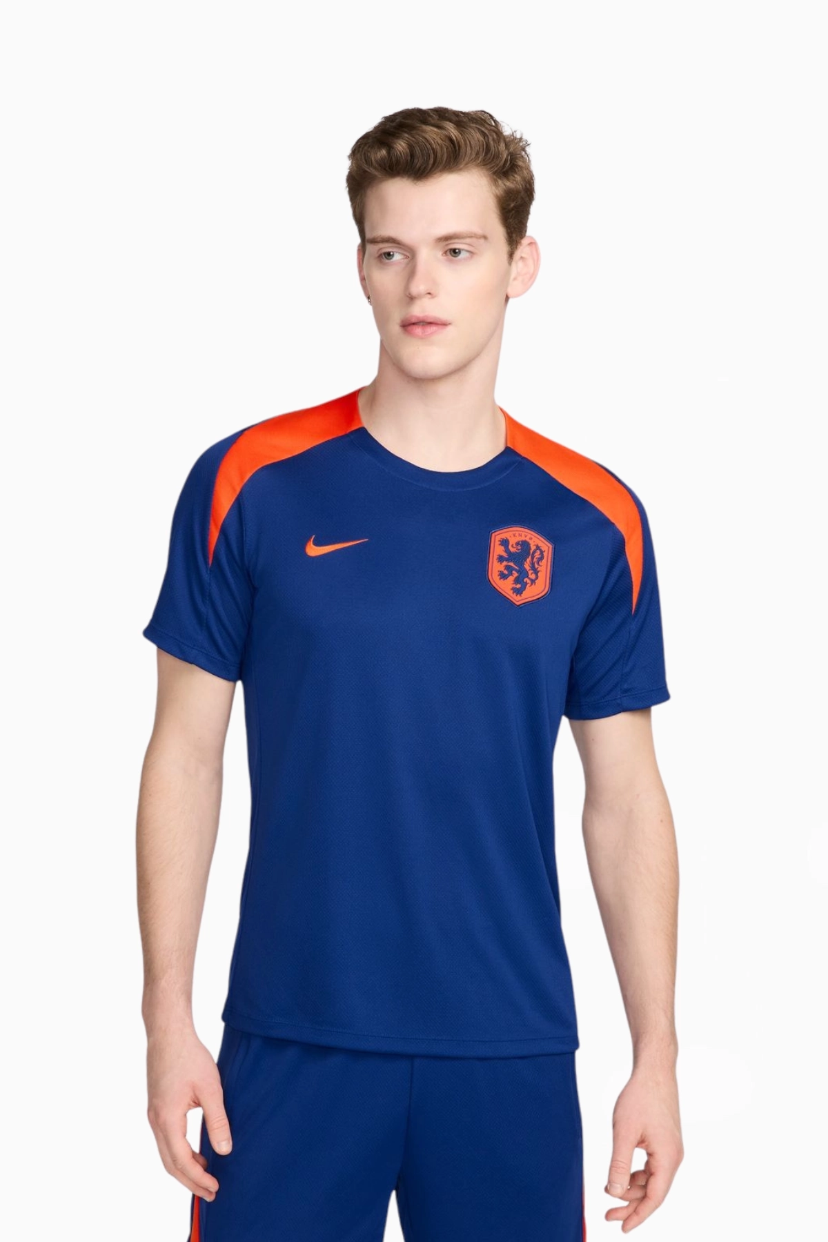 Koszulka Reprezentacji Holandii Nike 2024 Strike - Granatowy