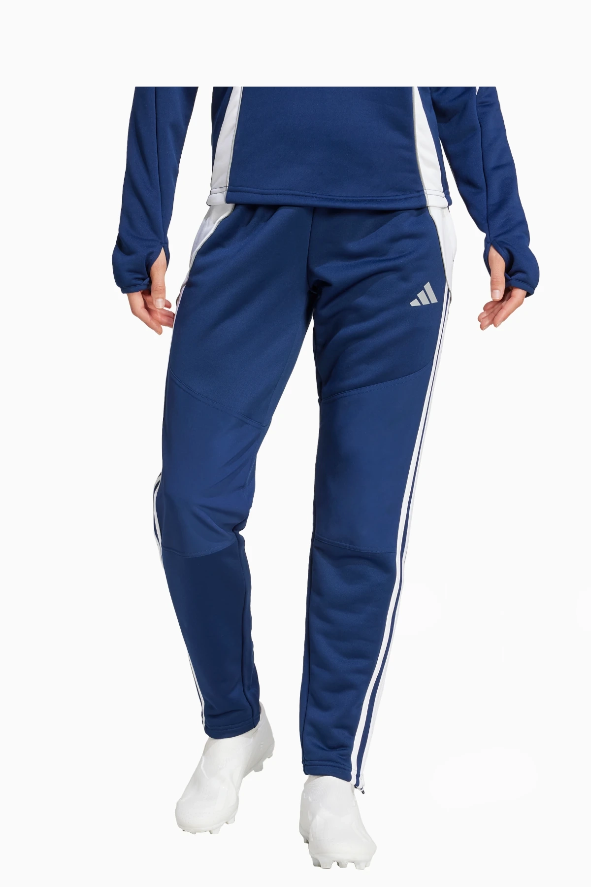 Spodnie adidas Tiro 24 Winterized Damskie - Granatowy