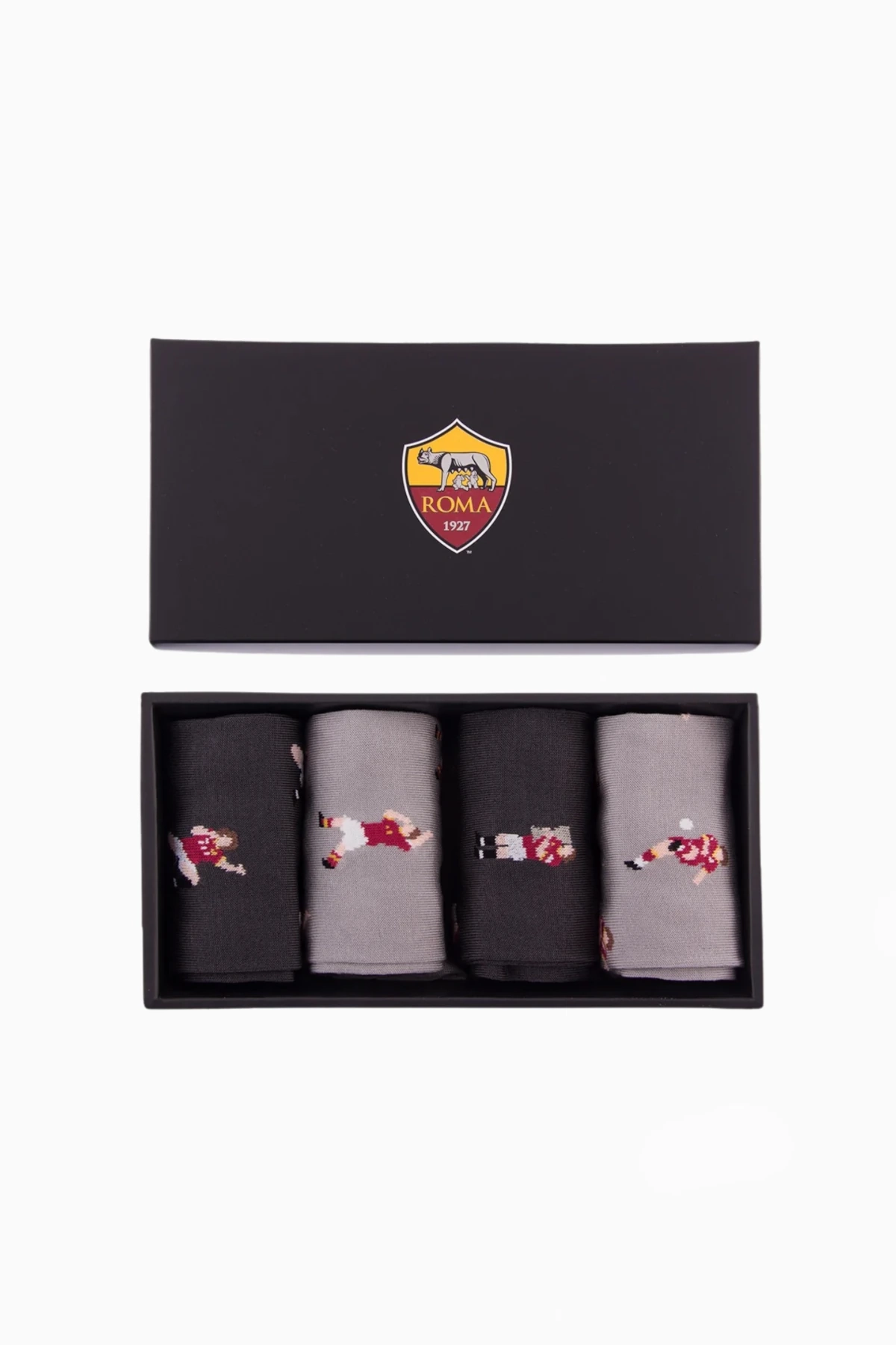 Skarpety Retro COPA AS Roma Casual Box - Szary