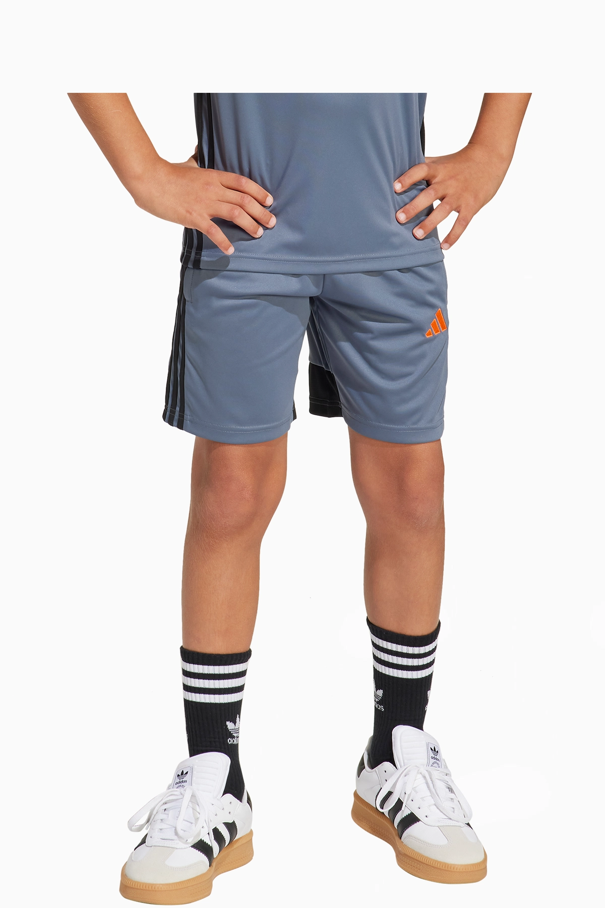 Spodenki adidas Tiro 25 Essentials Junior - Szary