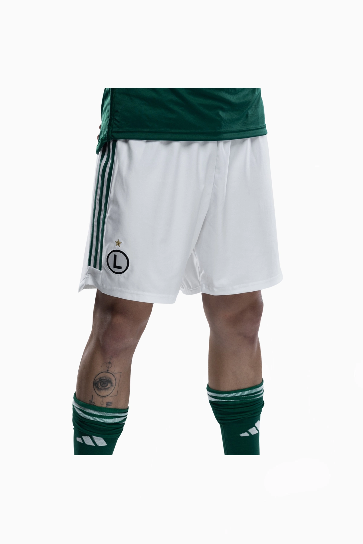 Spodenki adidas Legia Warszawa 23/24 Wyjazdowe - Biały