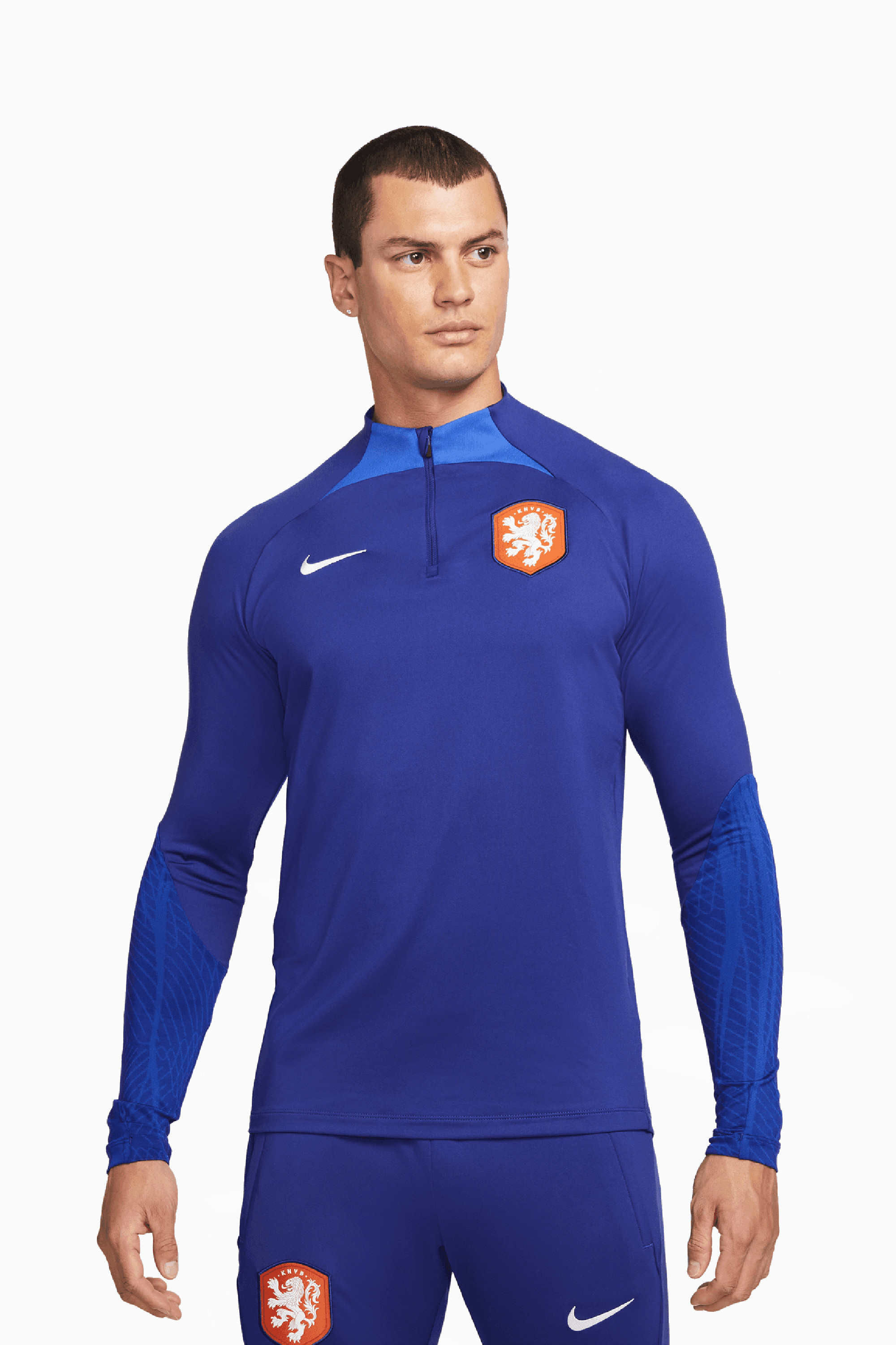 Bluza Reprezentacji Holandii Nike 2022 Strike - Niebieski