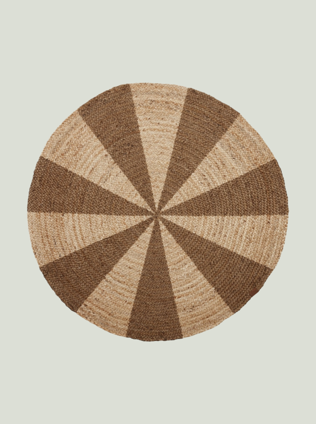 Okrągły dywanik Chess Rug Nature OYOY