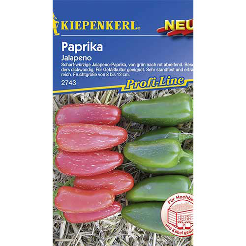 1 ob, Pálivá paprika Jalapeno - : Monžstvo balíkov: 1 ob
