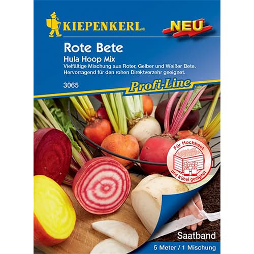 1 szt, Rote Bete Hula Hoop Mischung - Samen: Ilość w opakowaniu: 1 Stück