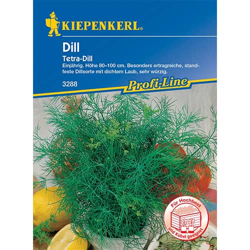 1 szt, Dill Tetra - Samen: Ilość w opakowaniu: 1 Stück