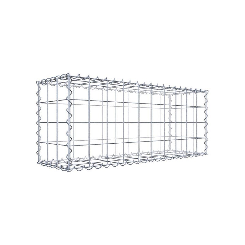 Gabion 100 cm x 40 cm x 30 cm (dł. x wys. x gł.), rozmiar oczek 10 cm x 10 cm, spirala