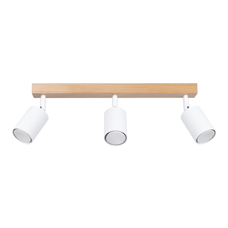 Plafon VERDO 3L biały, nowoczesny - 61x45x17.5cm Sollux