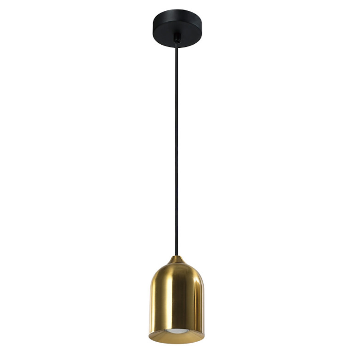 Light Prestige Nilo lampa wisząca 1x8 W złota LP-0110/1P GD