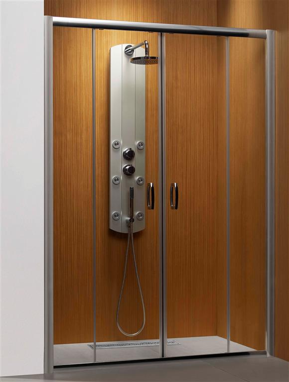 Radaway Premium Plus DWD drzwi wnękowe 160 cm chrom/szkło przezroczyste 33363-01-01N