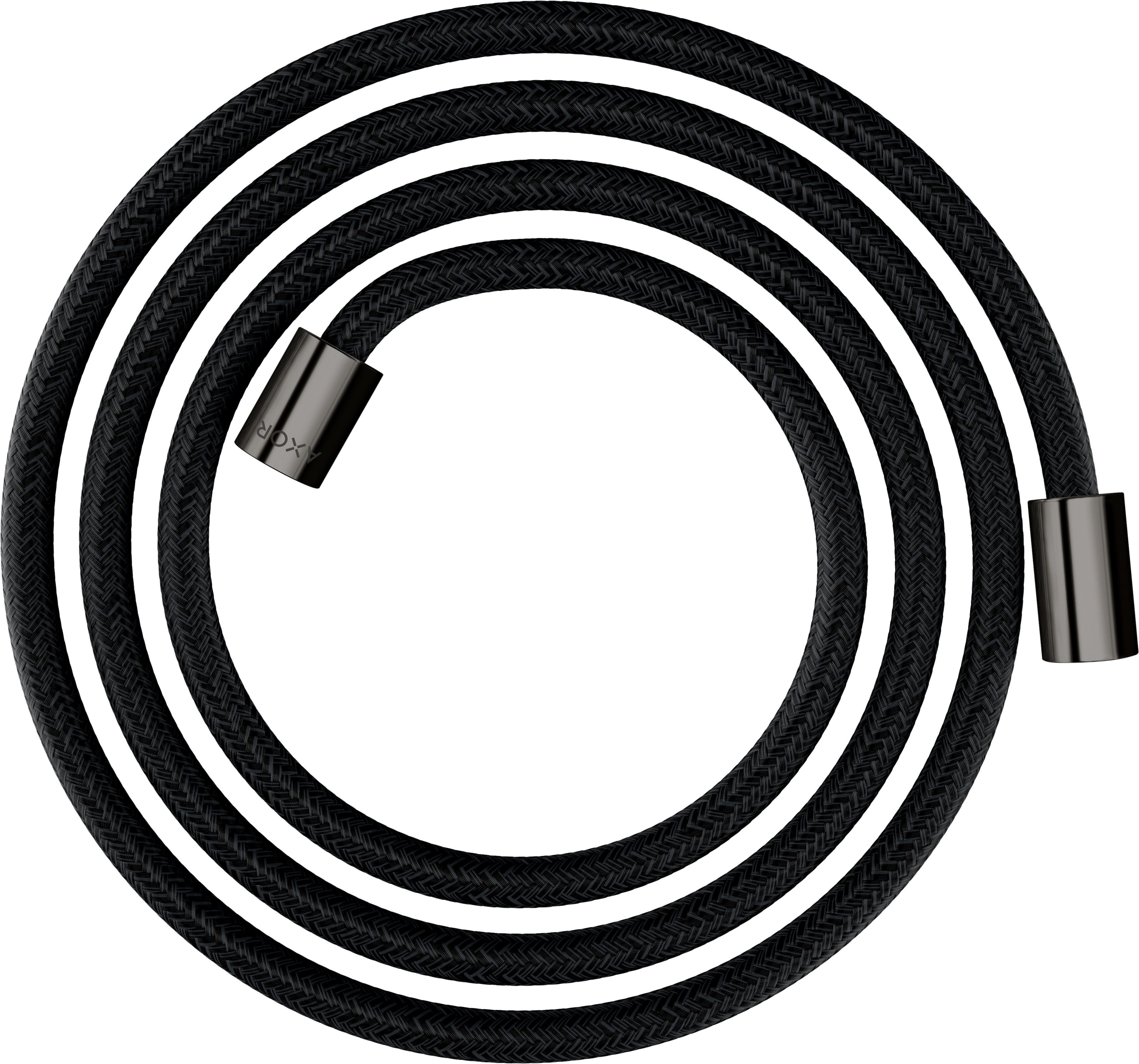 Axor ShowerSolutions wąż prysznicowy 200 cm czarny chrom polerowany 28291330