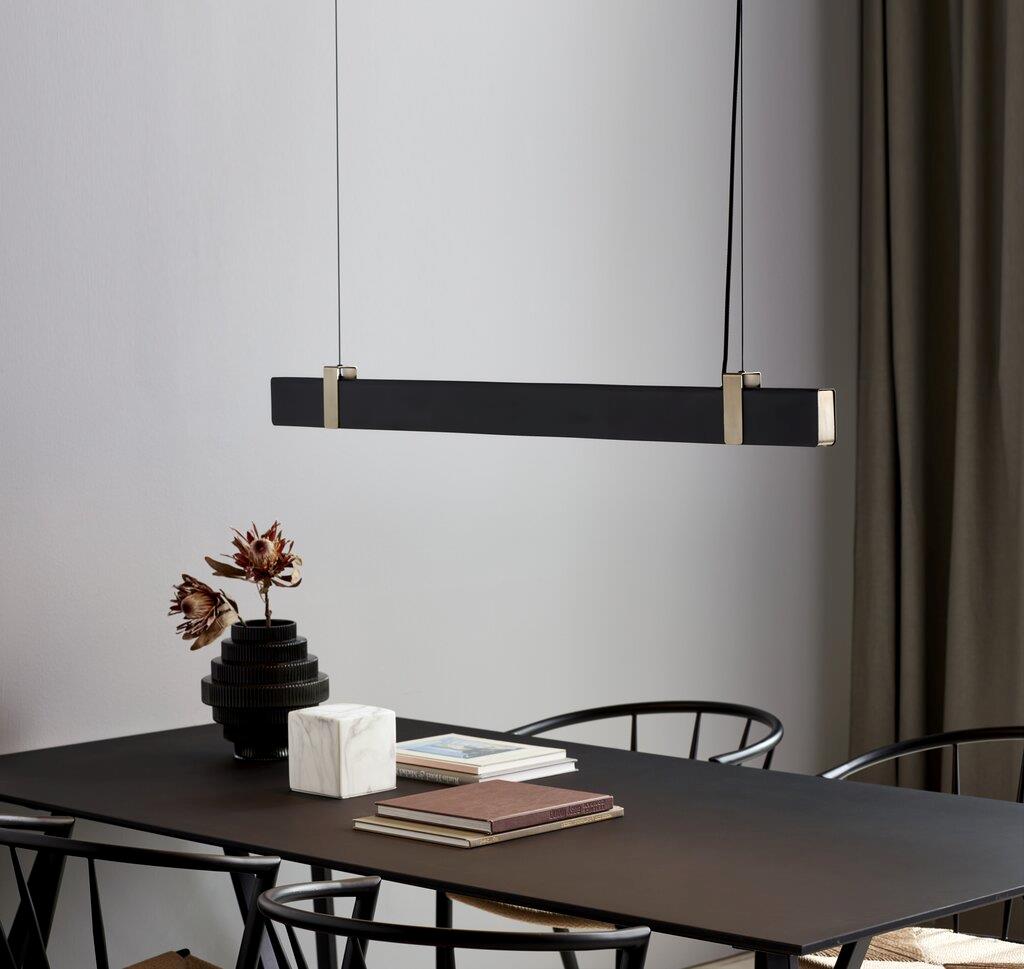 Nordlux Lilt lampa wisząca 1x27W czarna 2010603003