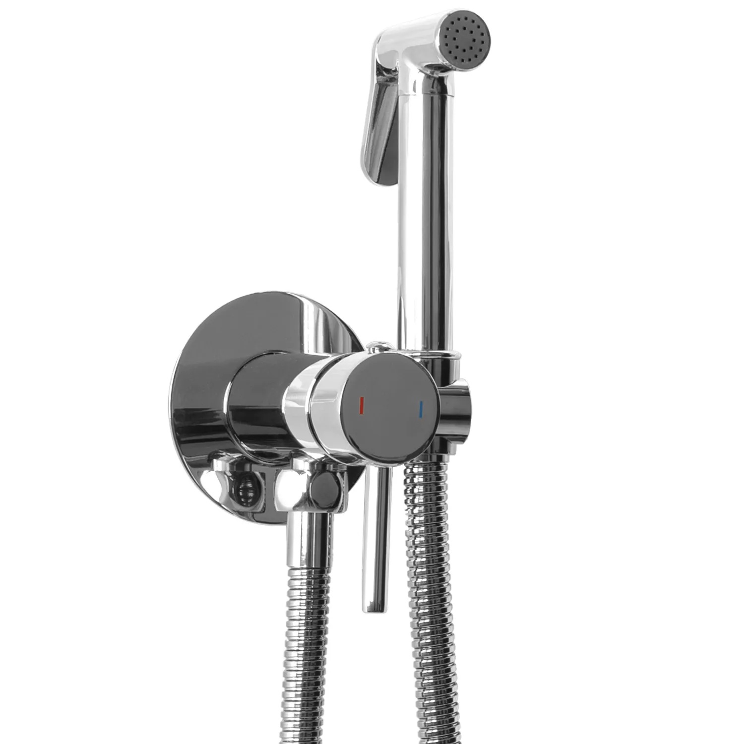 Rea Loop bateria bidetowa podtynkowa chrom REA-B4106