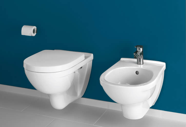 Villeroy & Boch O.Novo combi-Pack zestaw z deską 5660HR01 - Wysyłka w 24h