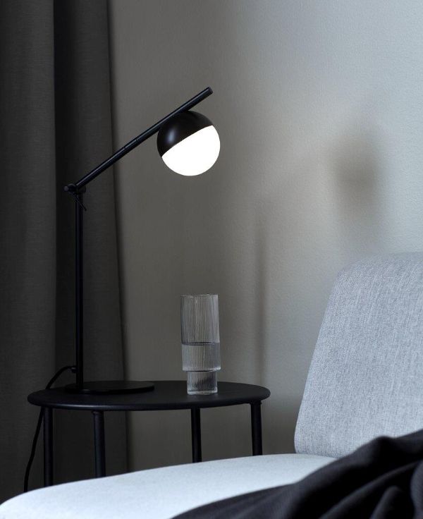 Nordlux Contina lampa stołowa 1x5W czarna 2010985003