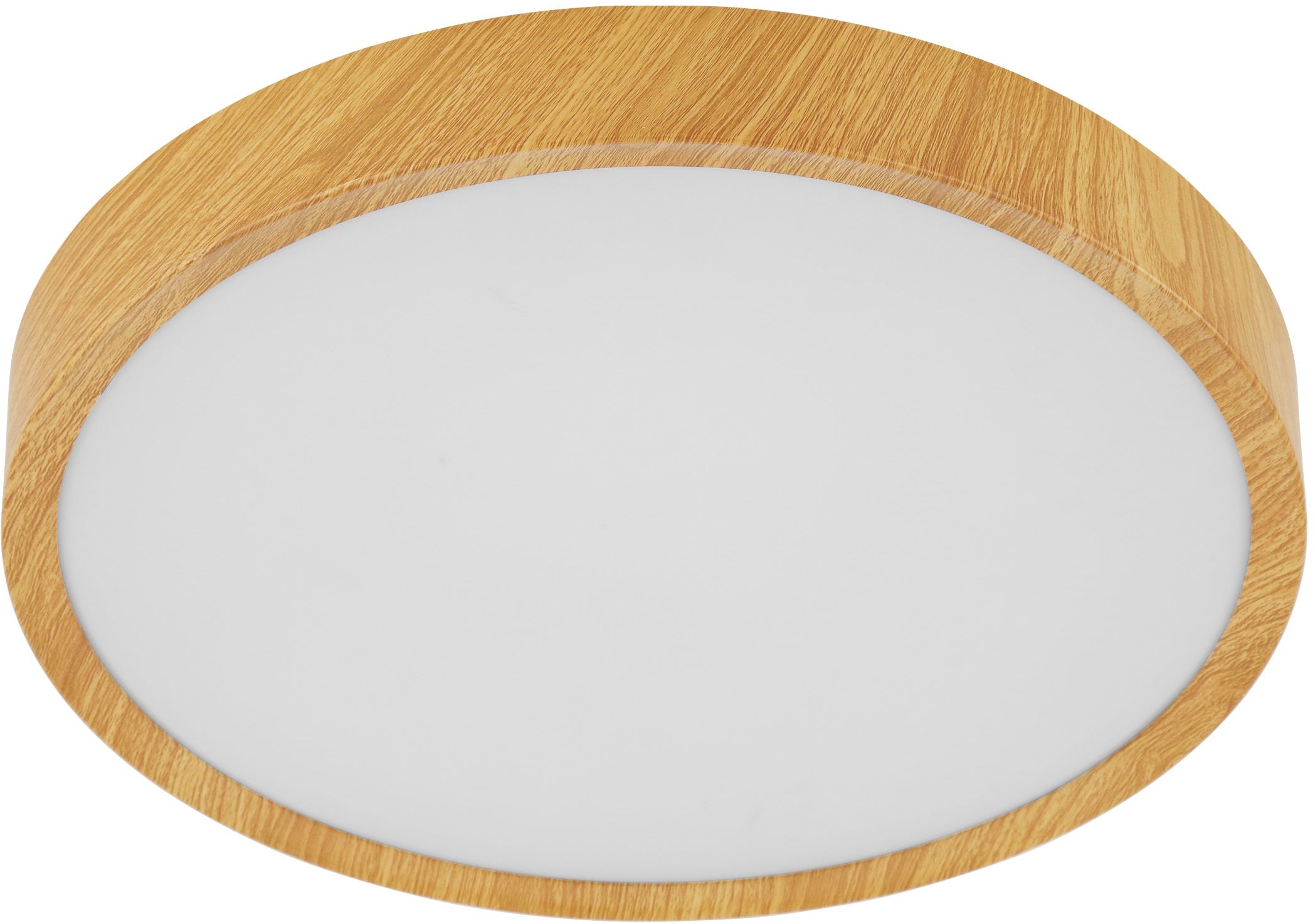 Eglo Musurita plafon 1x16,8W natural wood look/biały 98601 - Wysyłka w 24h