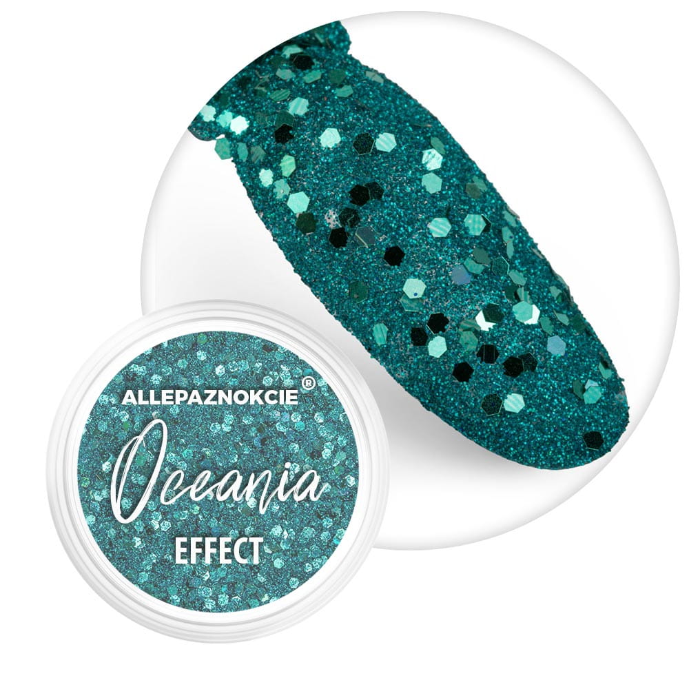 Pyłek do paznokci Oceania Effect Allepaznokcie 1 g Nr 01