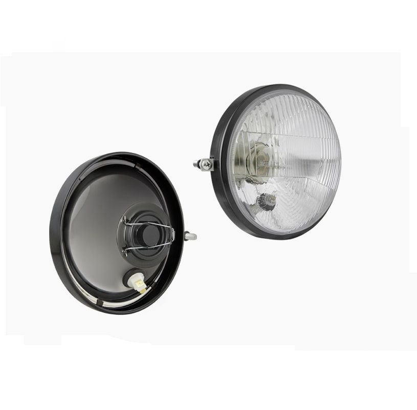 Reflektor typu R2 z ramką metalową lewy fi150 RE.44030 Wesem