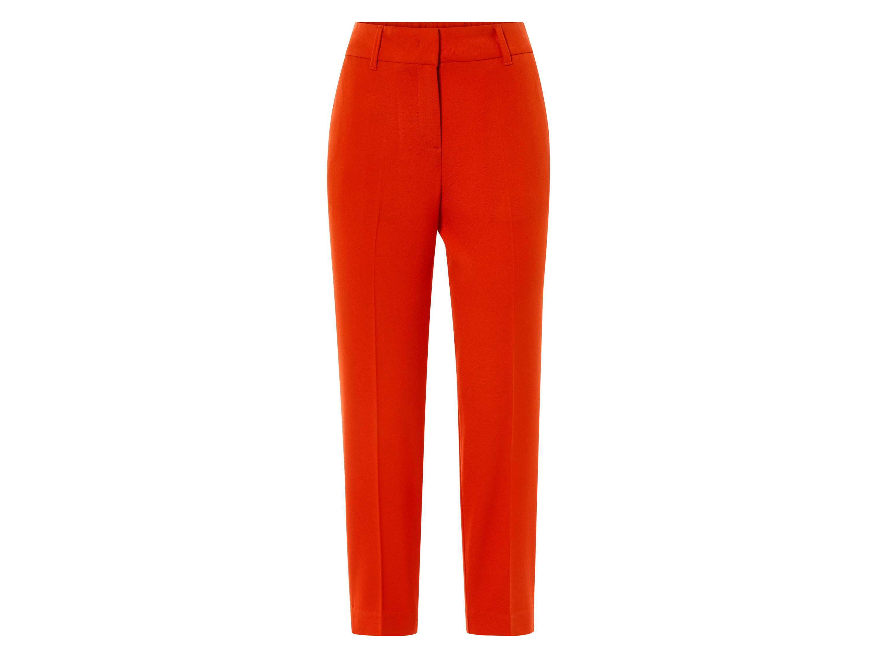 esmara Spodnie slacks damskie Czerwony, 40 cm