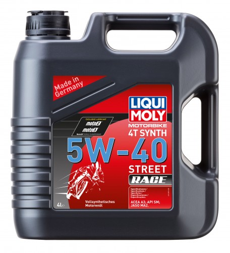 LIQUI MOLY 4T SYNTH STREET RACE 5W40 4L - 1685 - Petrostar