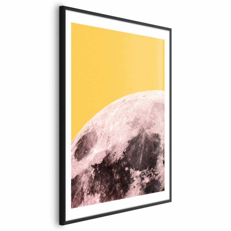 Plakat Artgeist Słoneczny księżyc 60x90 cm z ramą czarną 1 szt