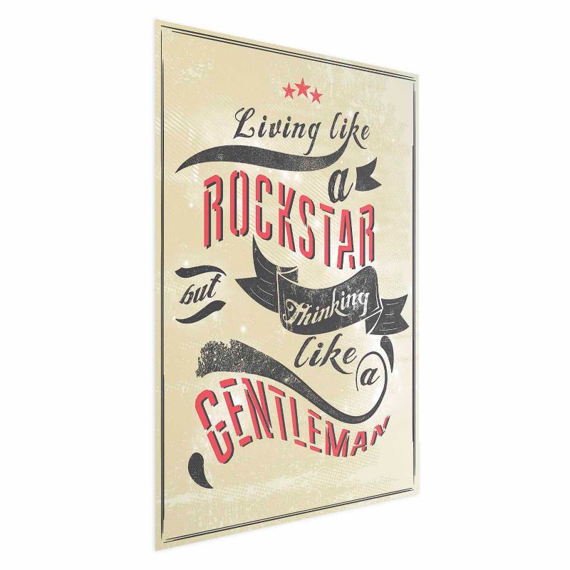 Plakat Artgeist Rockstar 60x90 cm bez ramy 1 szt