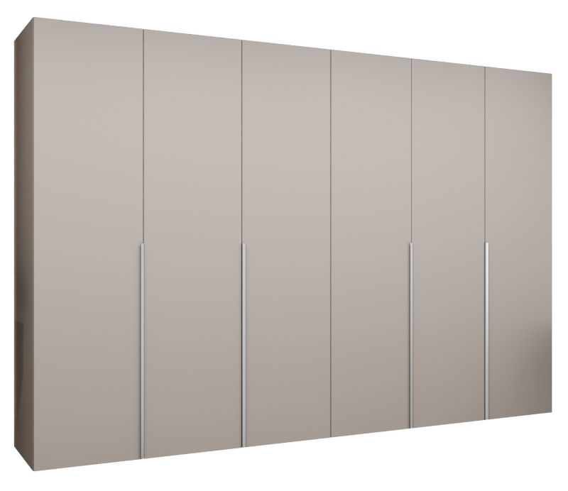 Szafa uchylna Abiks ALICANTE 1 300 wys 202 cm Kaszmir + Kaszmir 1 szt