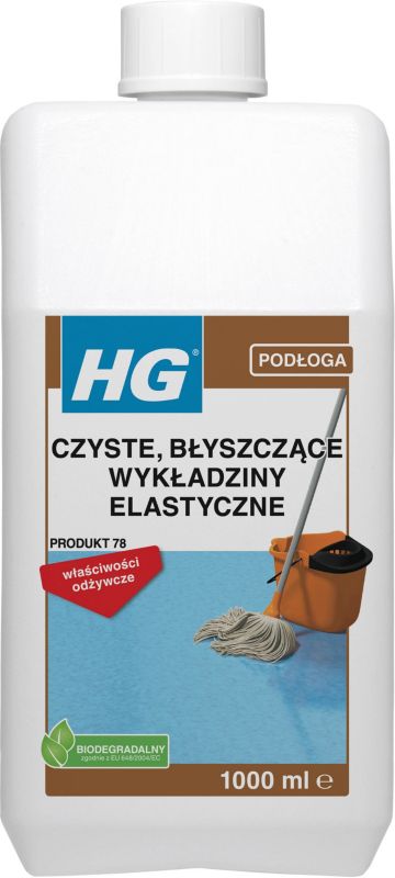 Preparat Czyste błyszczące wykładziny elastyczne HG