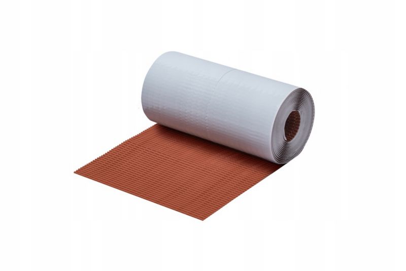 Taśma kominowa 4ROOF IZOMIN QUADRO 300mm 5m x 2rolki - 10mb cegła super elastyczna, odporna 1kpl.