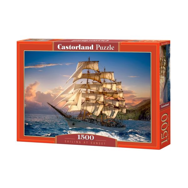Castorland Puzzle 1500el. SAILING AT SUNSET