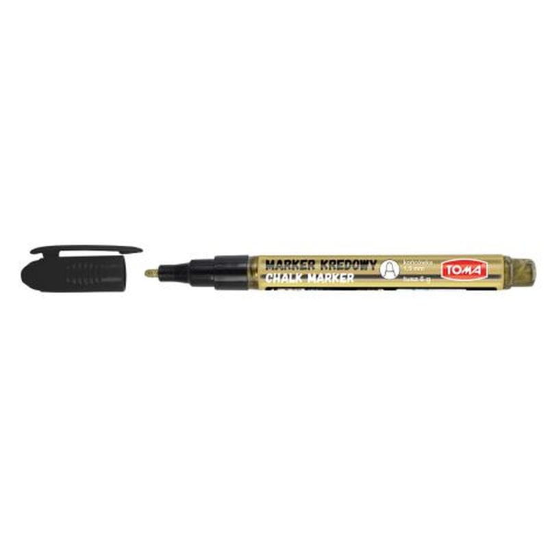 MARKER KREDOWY FINE1,5MM ZŁOTY /10/