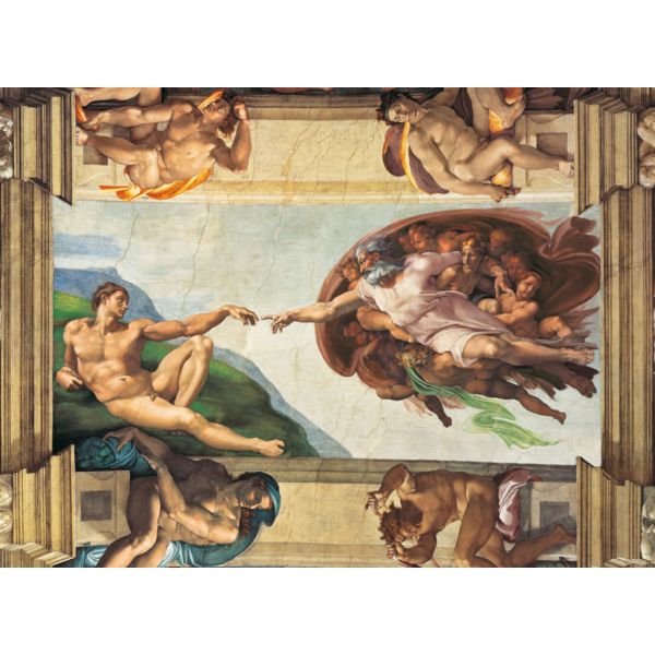 Puzzle 1000 el. Art Collection Stworzenie Adama