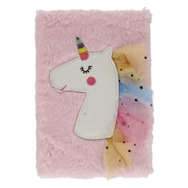 Notatnik Pluszowy A5 Linia Pastel Junicorn Starpak