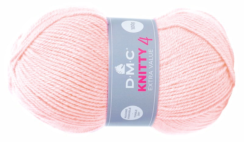 WŁÓCZKA DMC KNITTY 4 KOL. 851 / JASNO RÓŻOWY