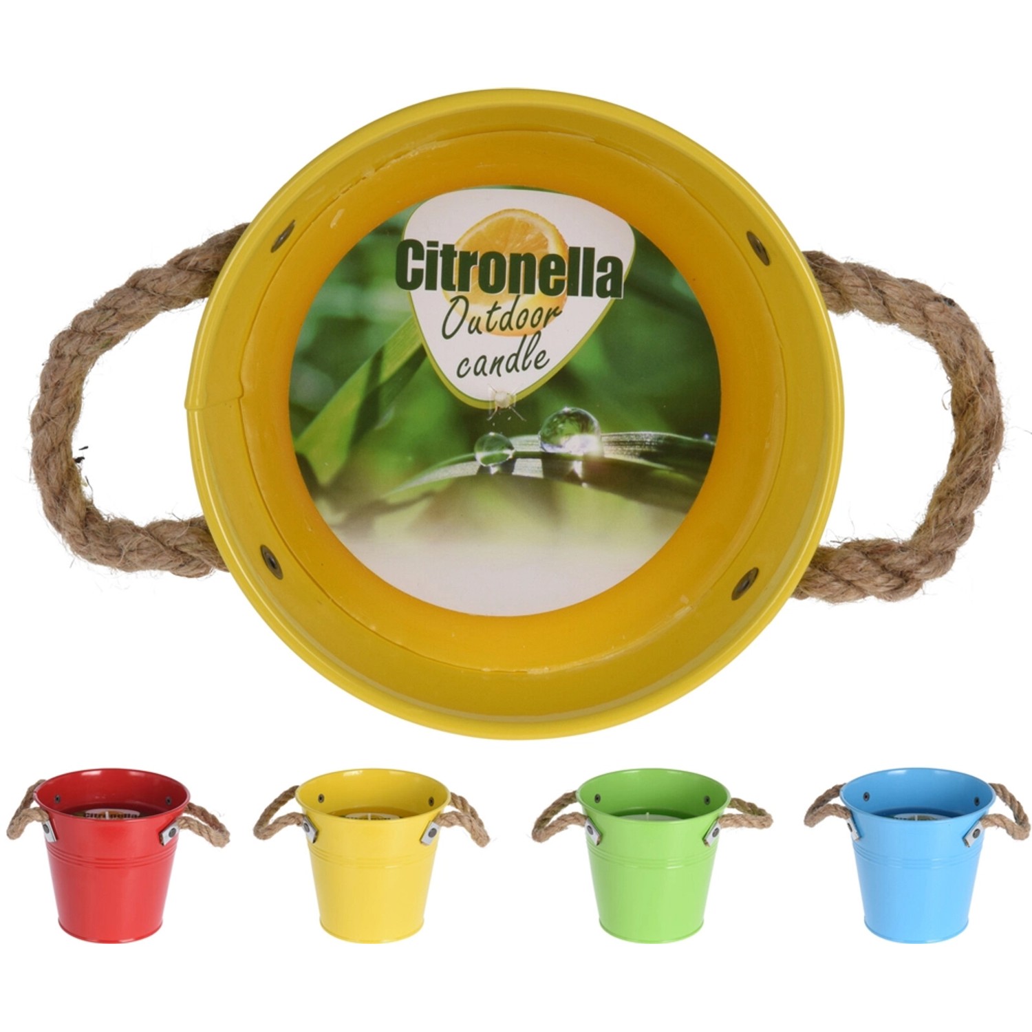 Świeca CITRONELLA WIADERKO