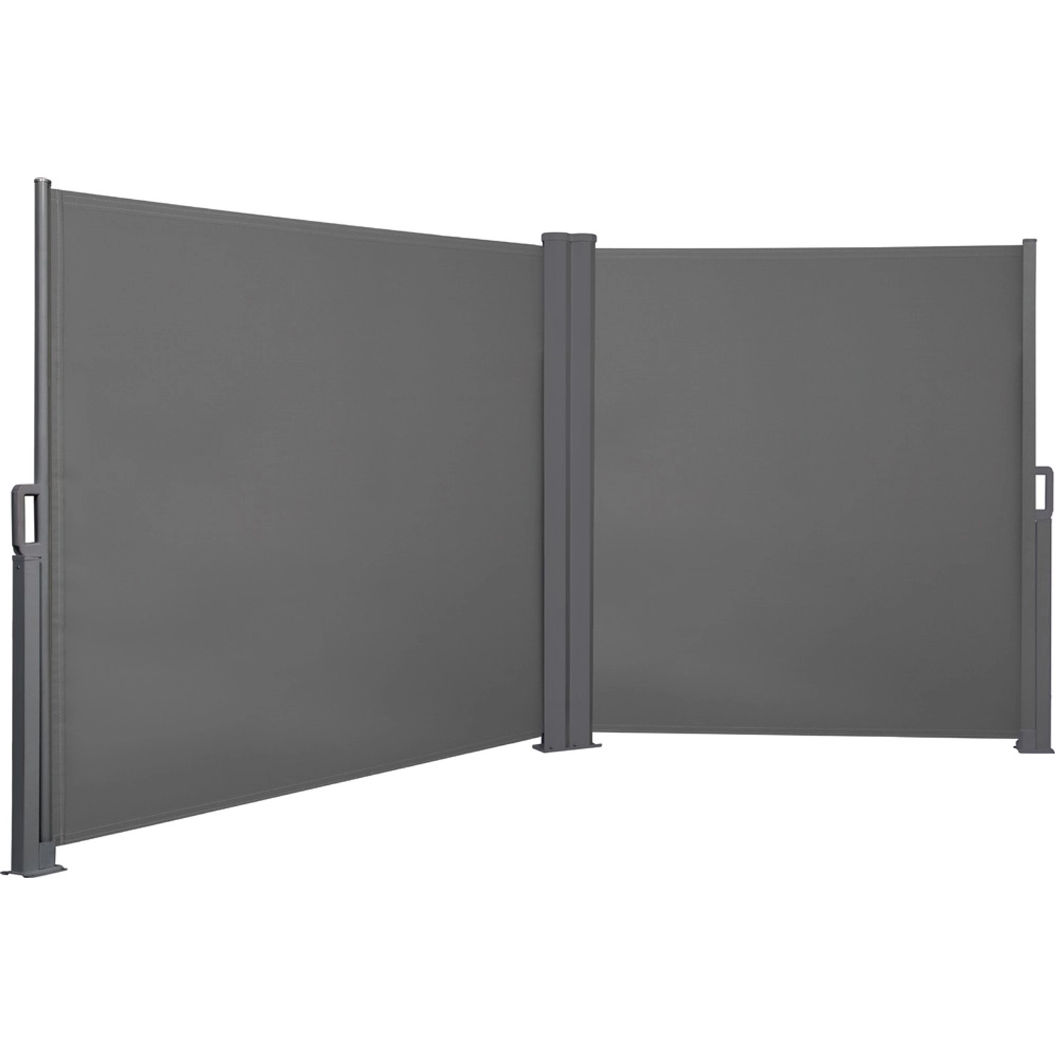 Markiza pionowa CORDOBA antracyt - 3 x 3 x 1,5 m