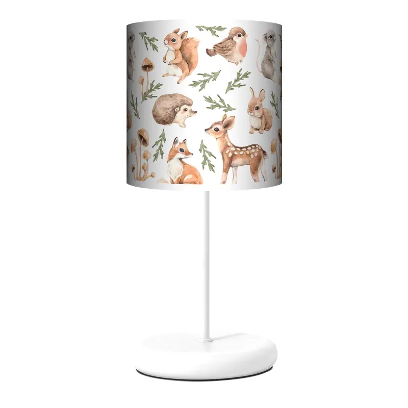 Lampa stojąca EKO Watercolor Forest Pattern 1 - kolor podstawy do wyboru FL