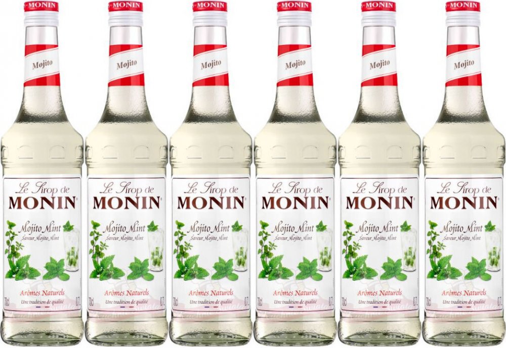 6x Syrop Monin, Mojito Mint, 700ml