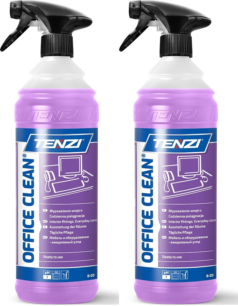 2x Płyn do mebli Tenzi Office Clean, 1l